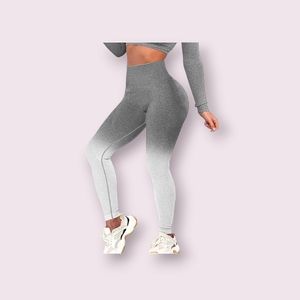 New High Waist Seamless Workout Leggings Scrunch Butt Tummy Control Yoga Pants